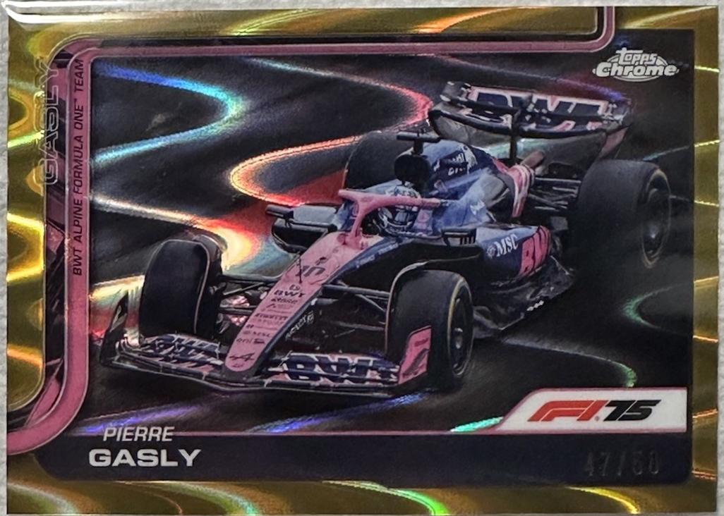 Pierre Gasly [Gold RayWave Refractor] #88