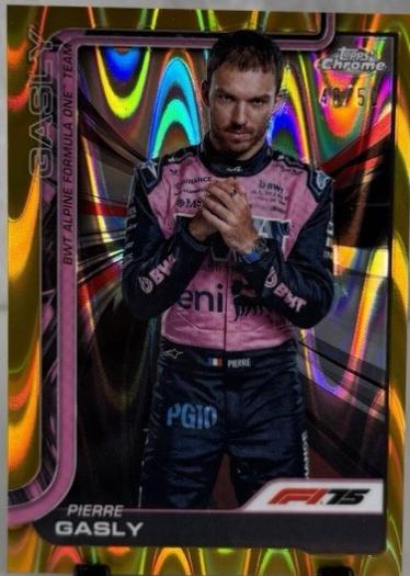Pierre Gasly [Gold Refractor] #16