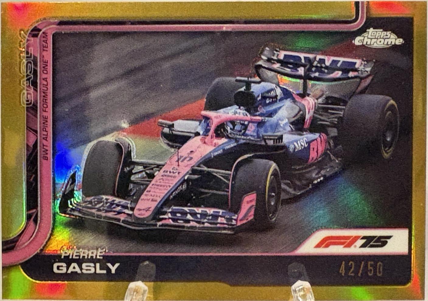 Pierre Gasly [Gold Refractor] #88