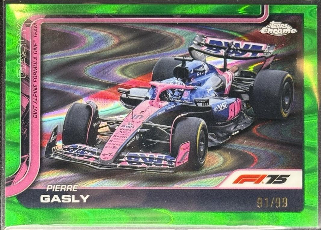Pierre Gasly [Green RayWave Refractor] #88