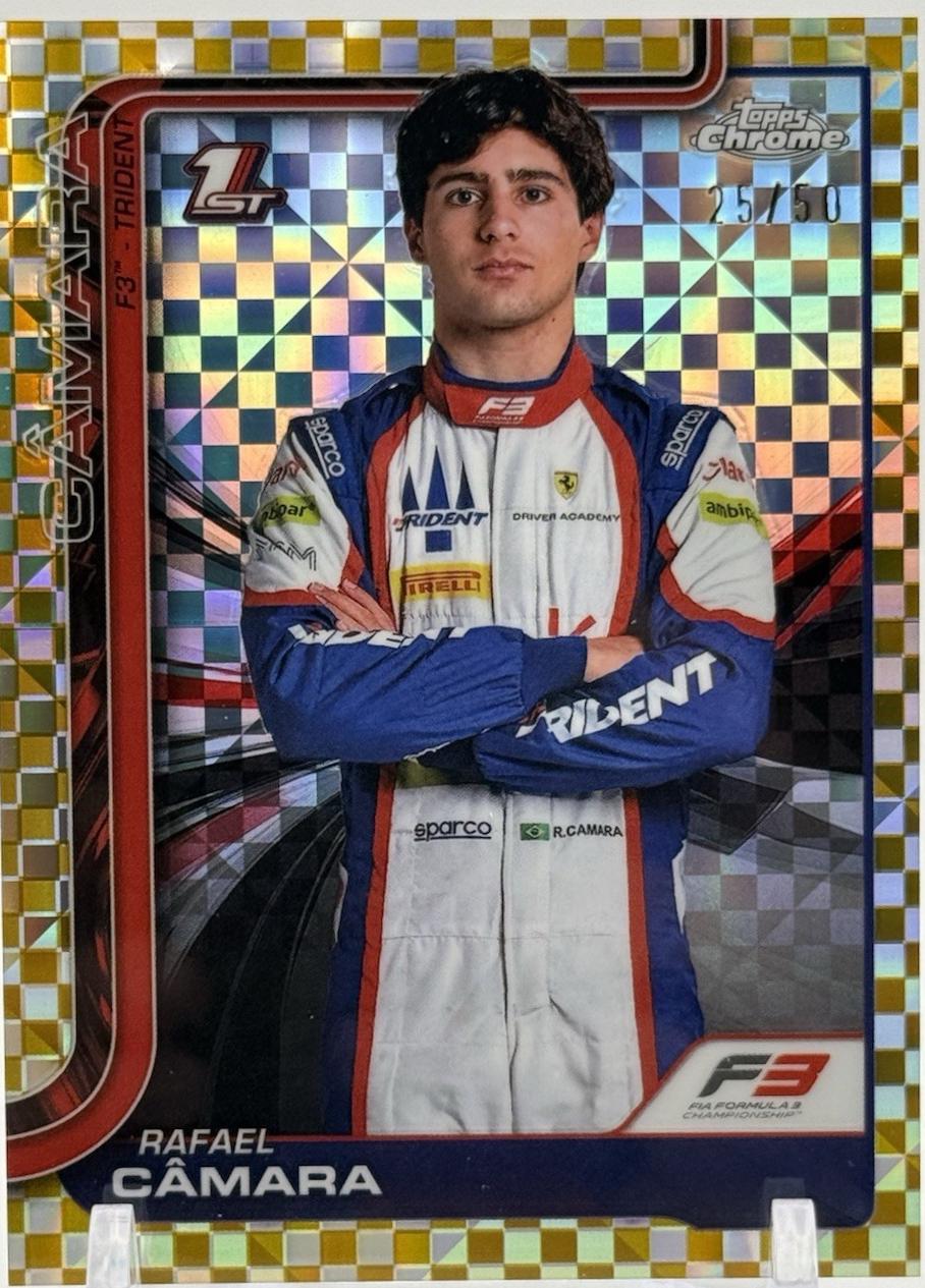 Rafael Camara [Gold Checker Flag Refractor] #47