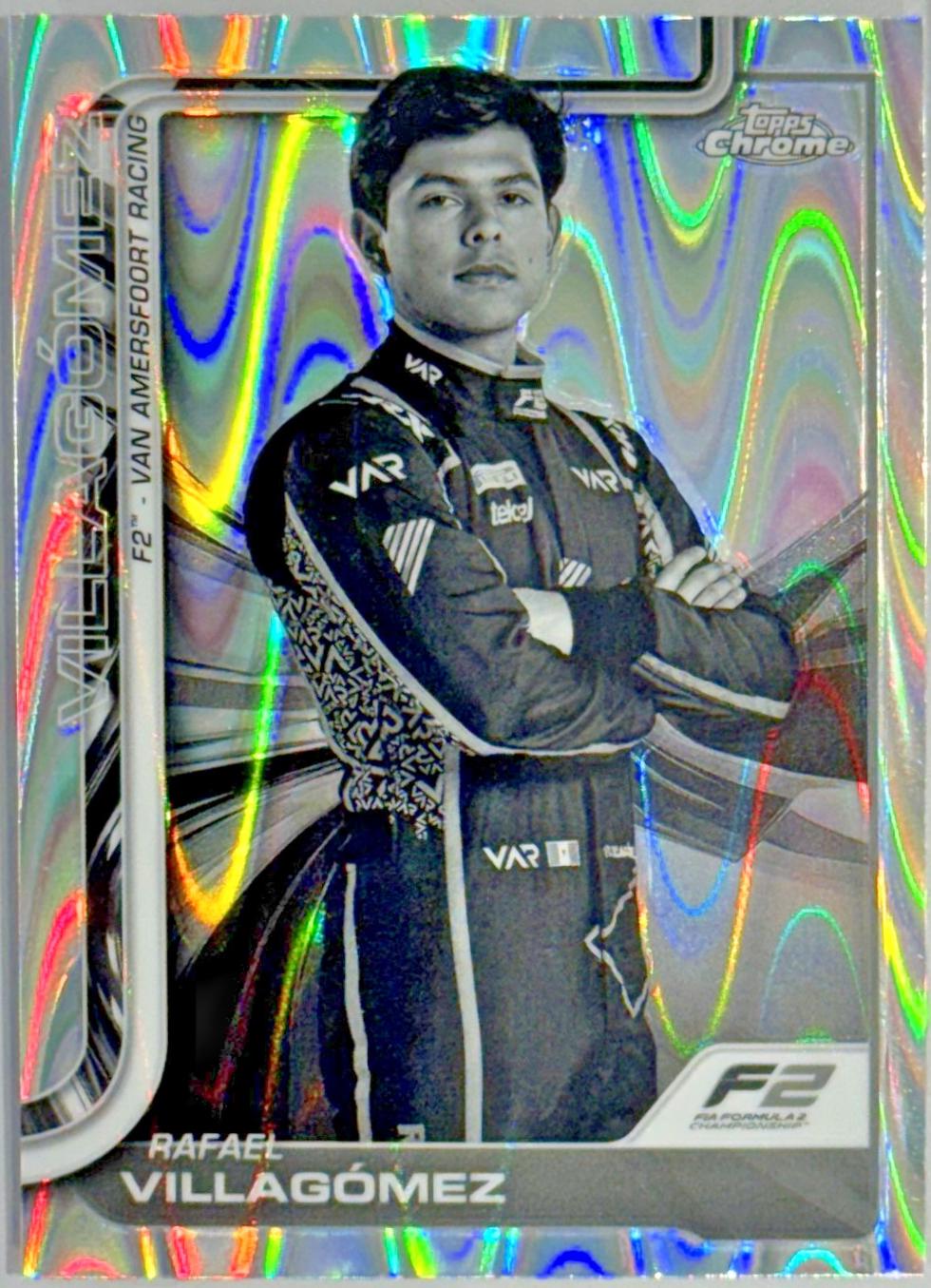 Rafael Villagomez [Black White RayWave Refractor] #42