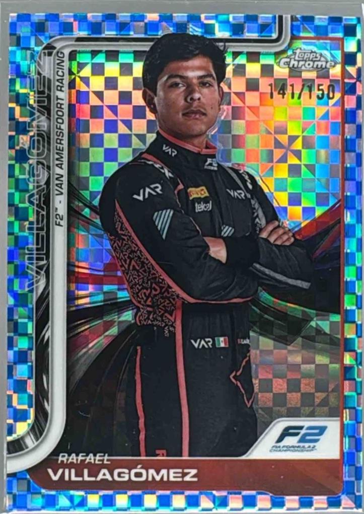 Rafael Villagomez [Blue Checker Flag Refractor] #42