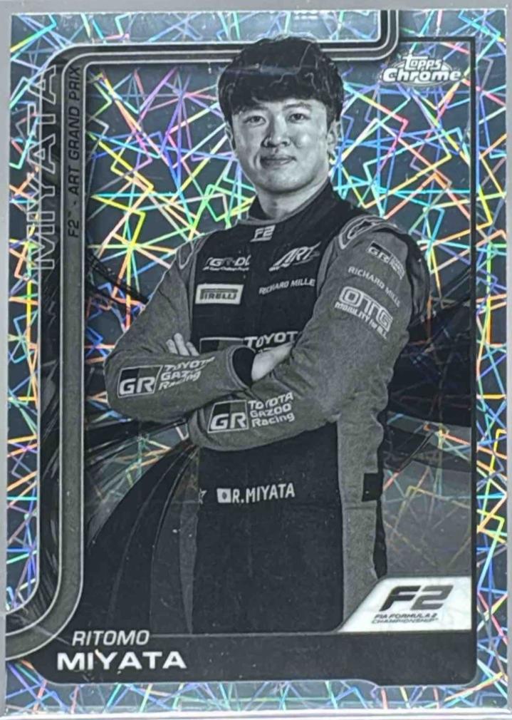 Ritomo Miyata [Black White Lazer Refractor] #33