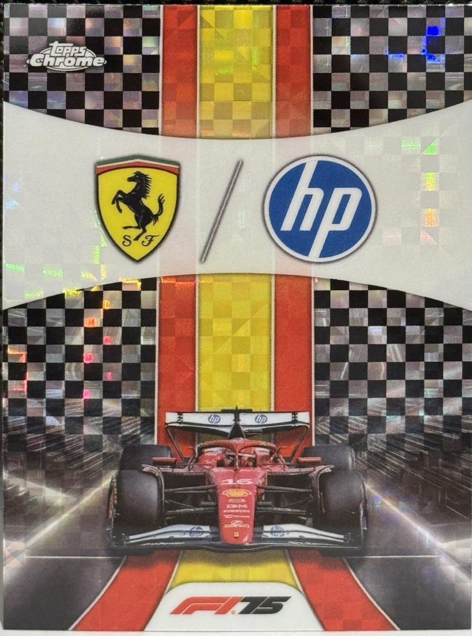 Scuderia Ferrari [Black Checker Flag Refractor] #175