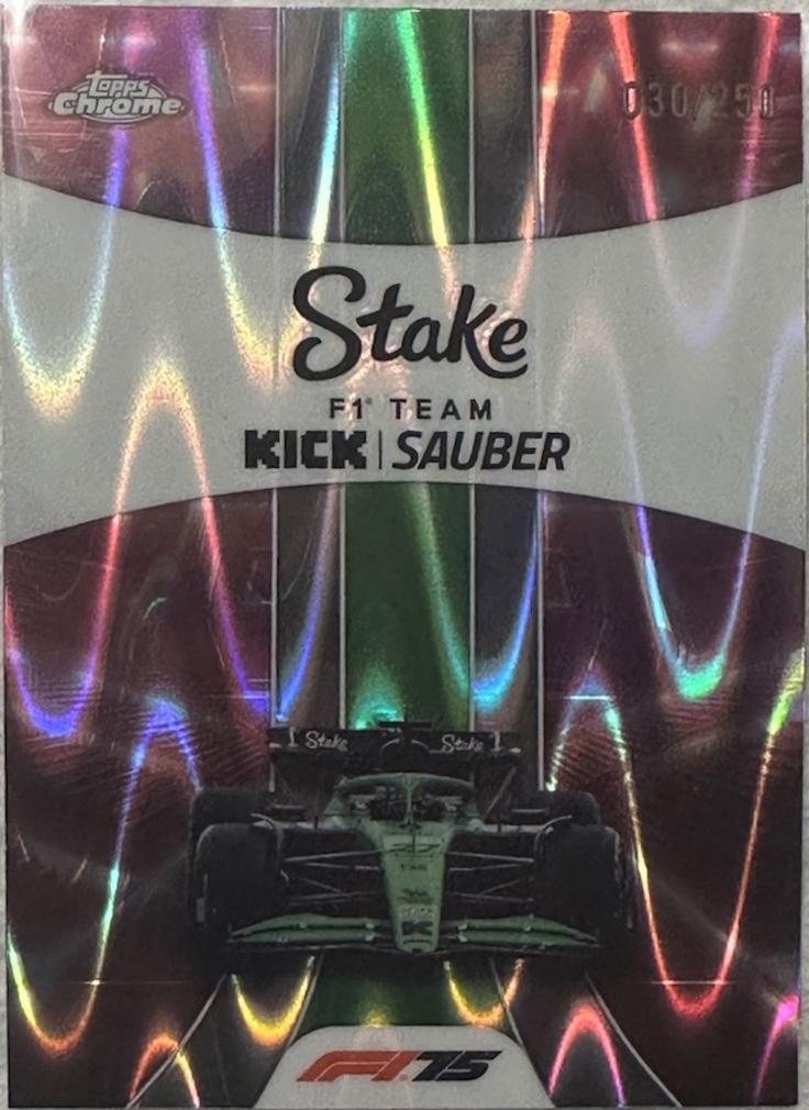 Stake F1 Team KICK Sauber [Pink Refractor] #183