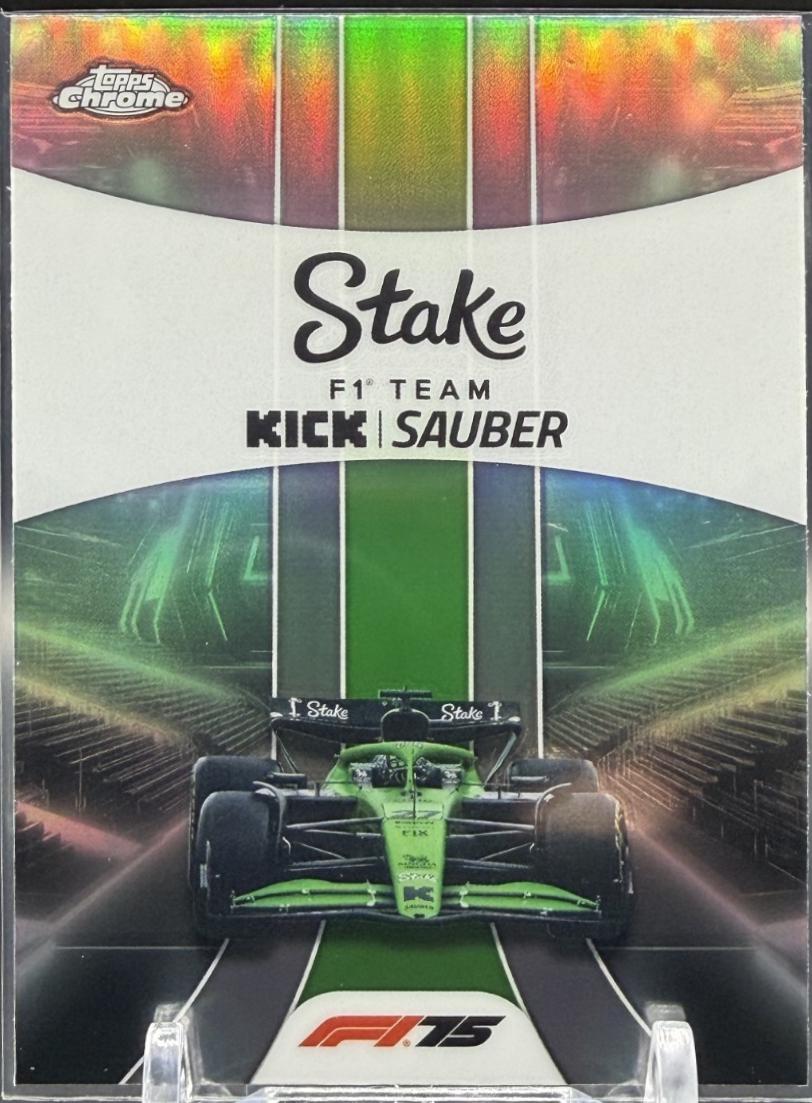 Stake F1 Team KICK Sauber [Refractor] #183