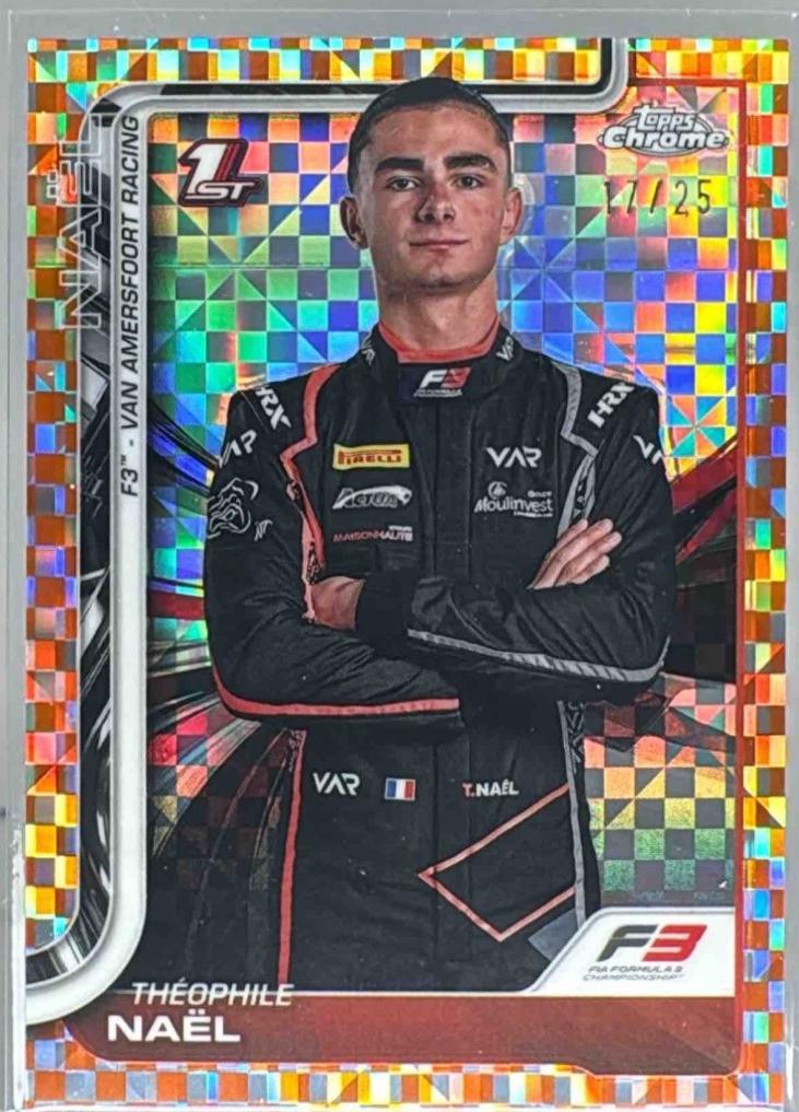 Theophile Nael [Orange Checker Flag Refractor] #58