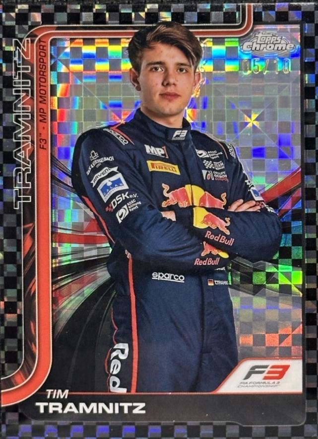 Tim Tramnitz [Black Checker Flag Refractor] #49