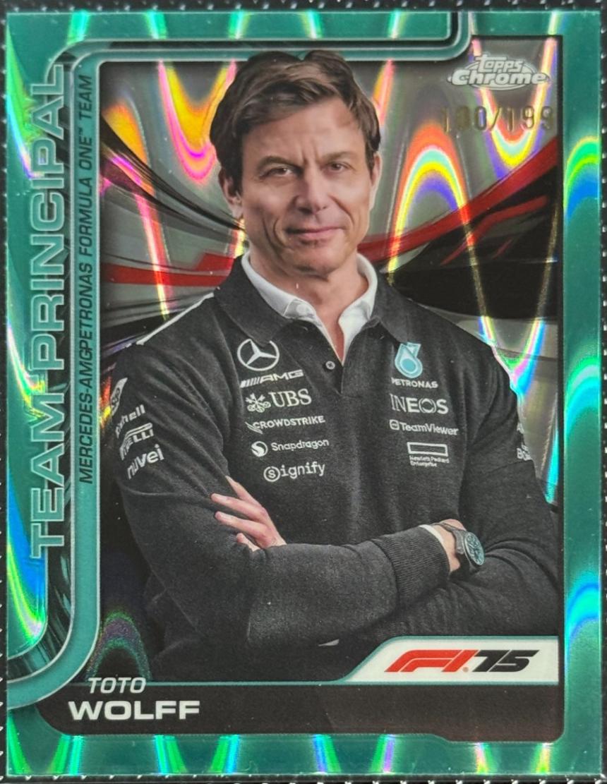 Toto Wolff [Aqua Refractor] #195