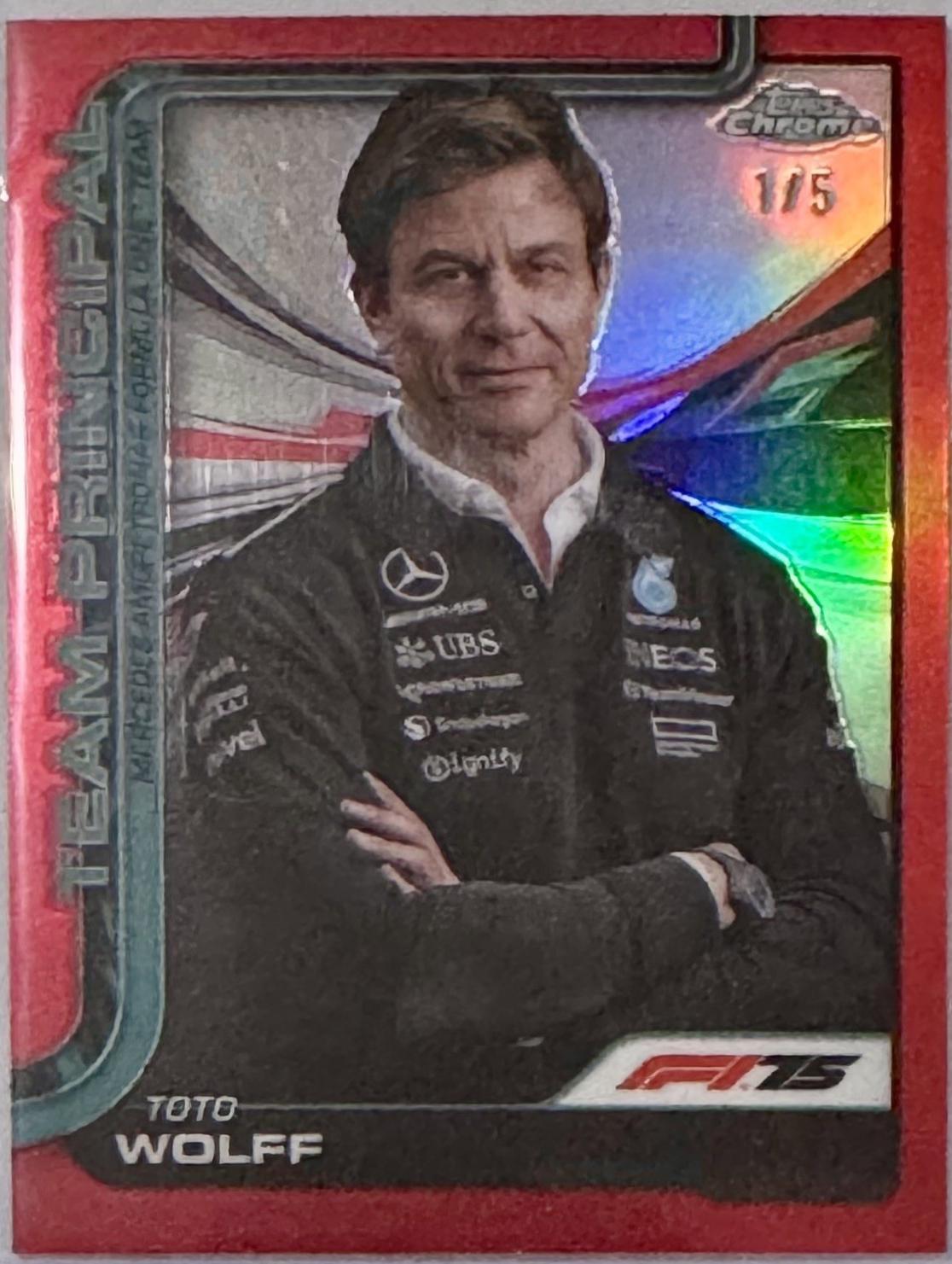 Toto Wolff [Red Refractor] #195