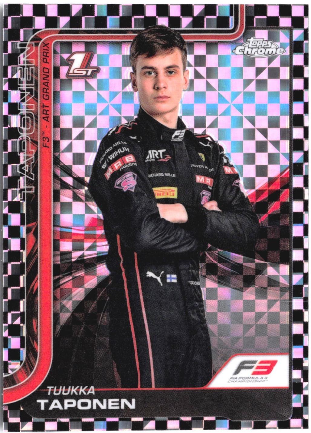 Tuukka Taponen [Checker Flag Refractor] #62