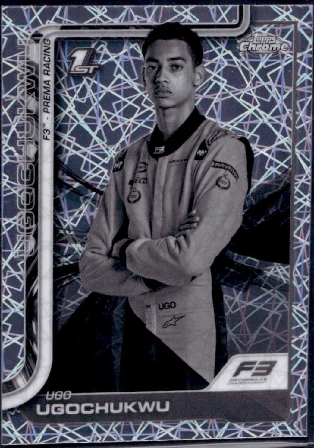 Ugo Ugochukwu [Black White Lazer Refractor] #45