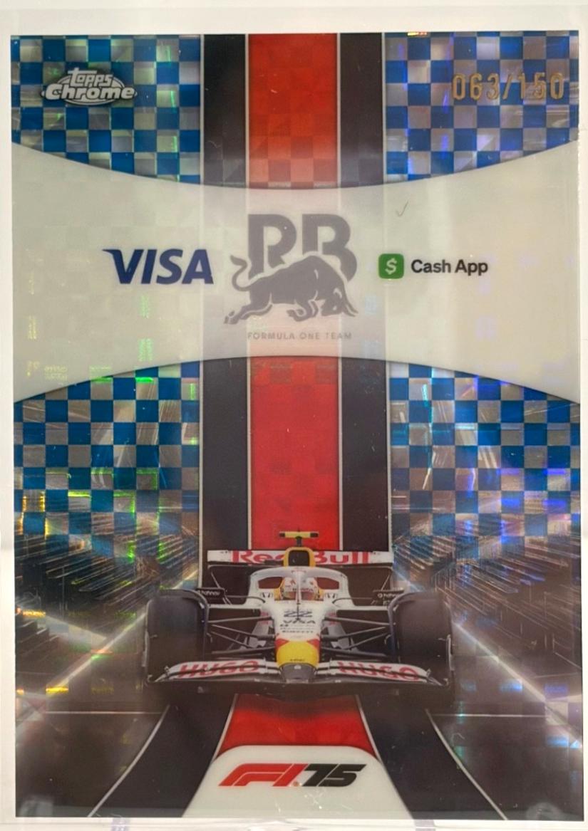 Visa Cash App Racing Bulls [Blue Refractor] #179