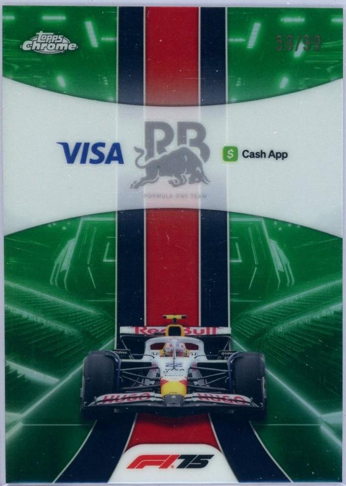 Visa Cash App Racing Bulls [Green Refractor] #179