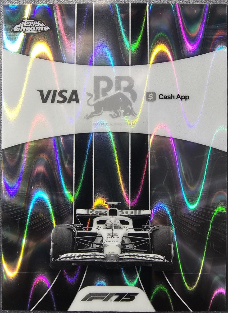 Visa Cash App Racing Bulls [Orange RayWave Refractor] #179