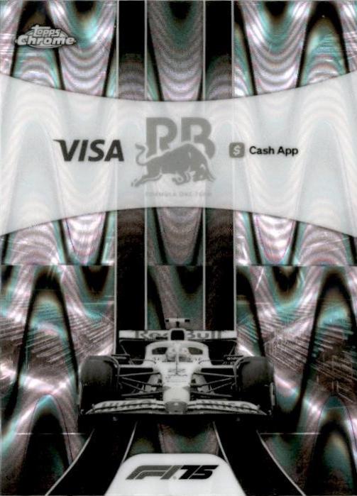 Visa Cash App Racing Bulls [Red RayWave Refractor] #179