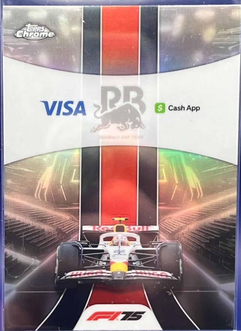 Visa Cash App Racing Bulls [Red Refractor] #179