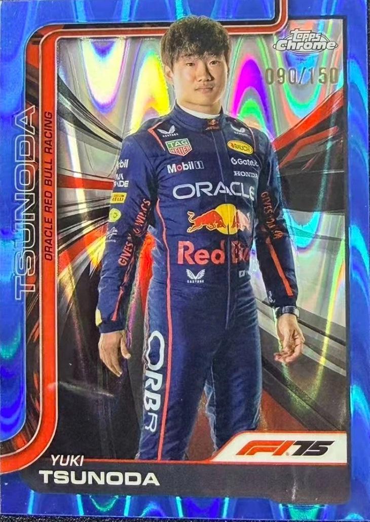 Yuki Tsunoda [Blue RayWave Refractor] #2