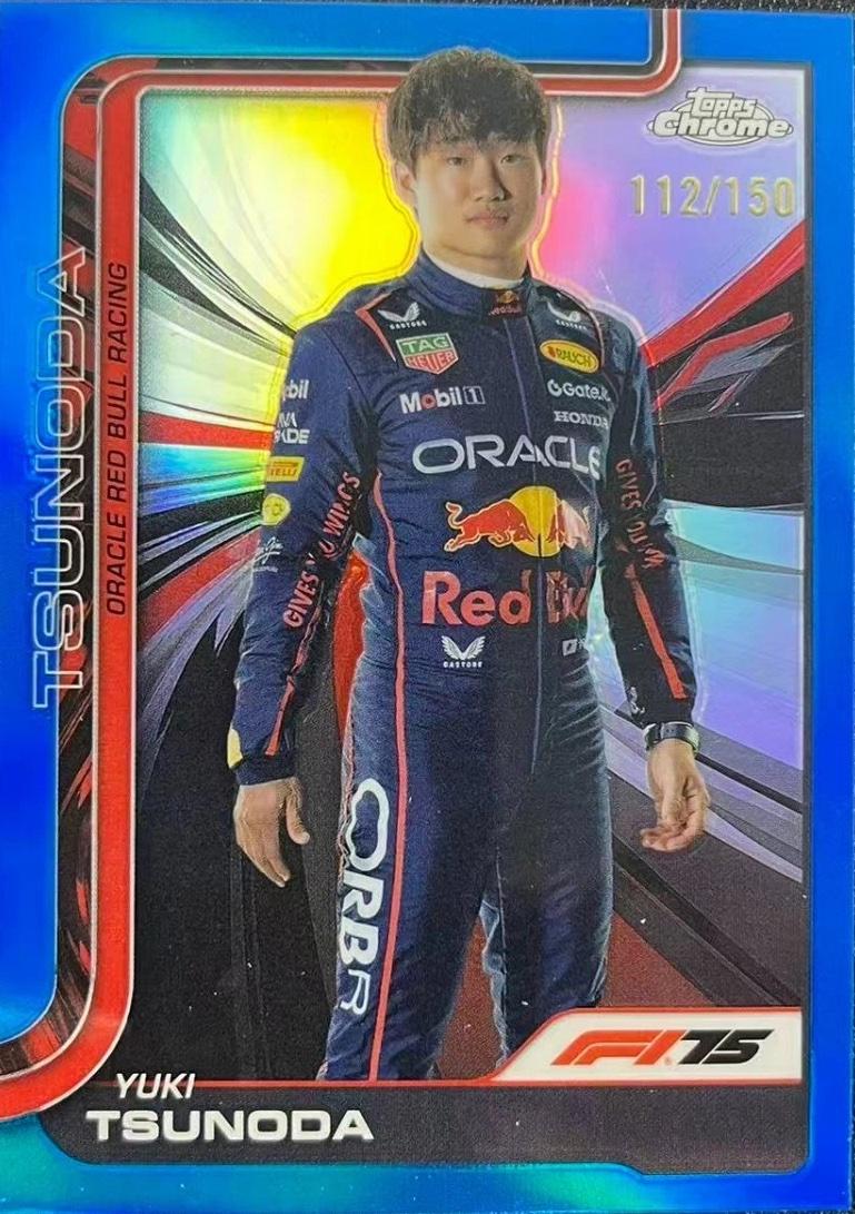 Yuki Tsunoda [Blue Refractor] #2