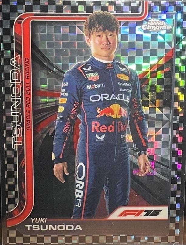 Yuki Tsunoda [Checker Flag Refractor] #2