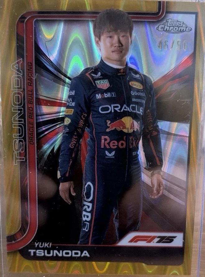 Yuki Tsunoda [Gold RayWave Refractor] #2