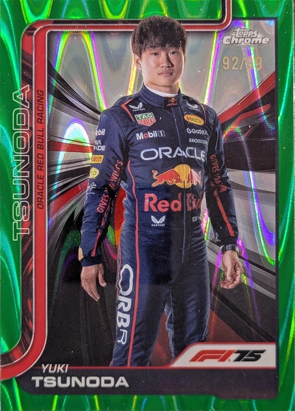 Yuki Tsunoda [Green RayWave Refractor] #2