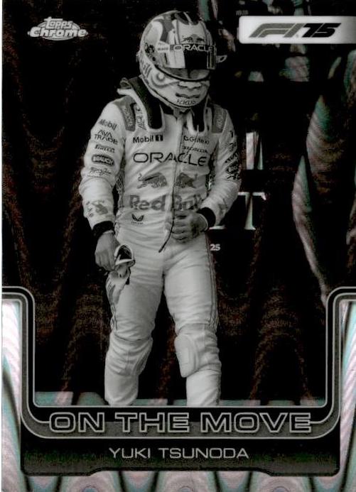 Yuki Tsunoda [Orange RayWave Refractor] #184