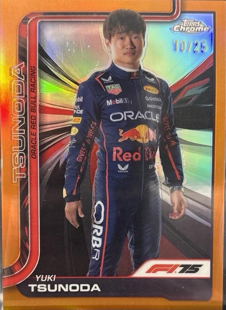 Yuki Tsunoda [Orange Refractor] #2