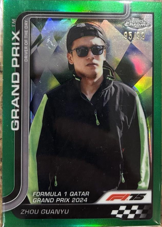 Zhou Guanyu [Green Refractor] #144
