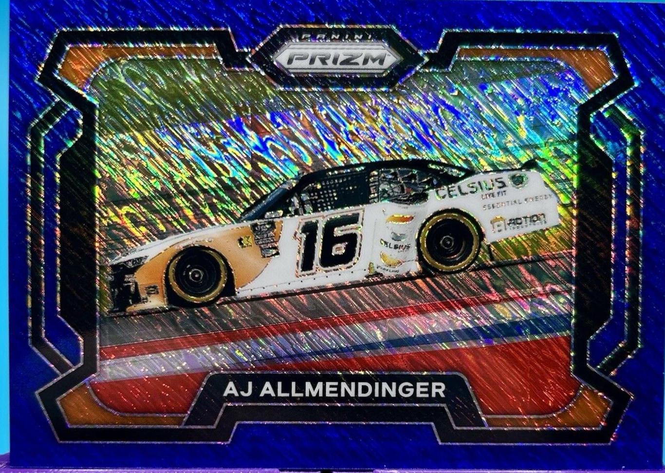 AJ Allmendinger [Blue Shimmer FOTL Rides] #64