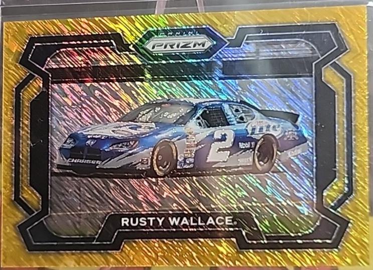 Rusty Wallace [Gold Shimmer FOTL Rides] #67