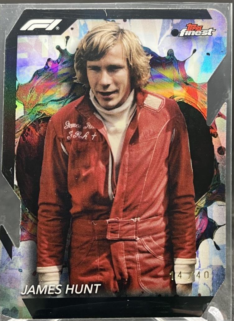James Hunt [Die-Cut Refractor] #224