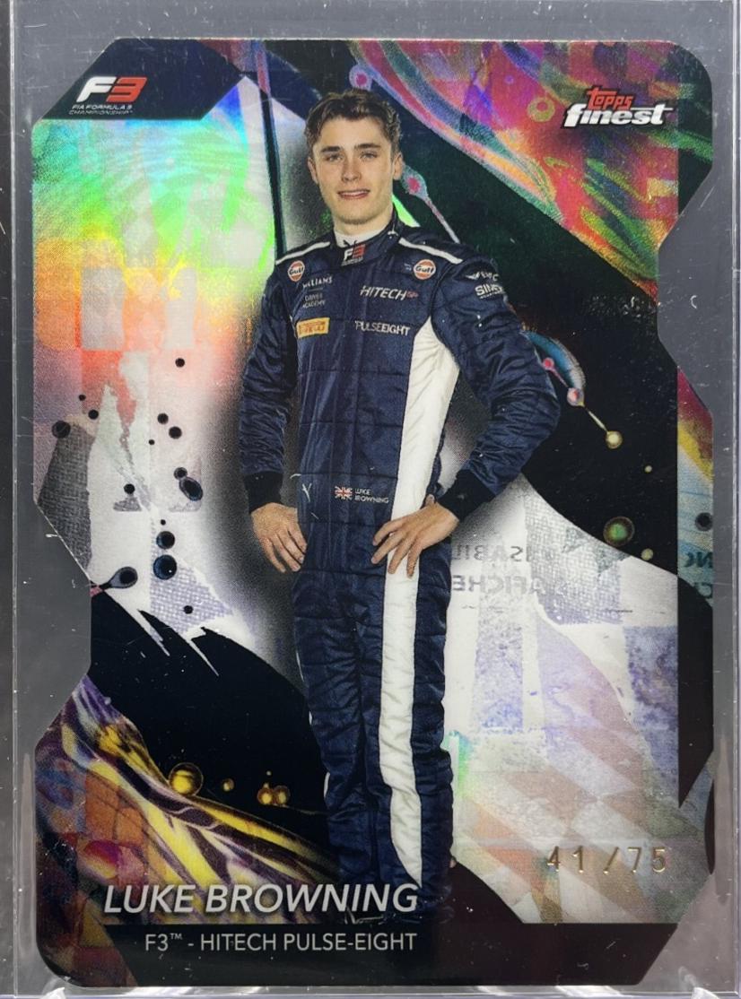 Luke Browning [Die-Cut Refractor] #155