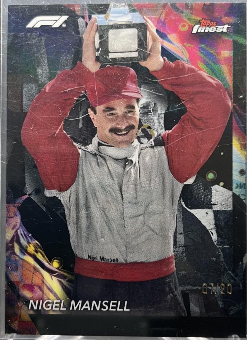 Nigel Mansell [Black Refractor] #200