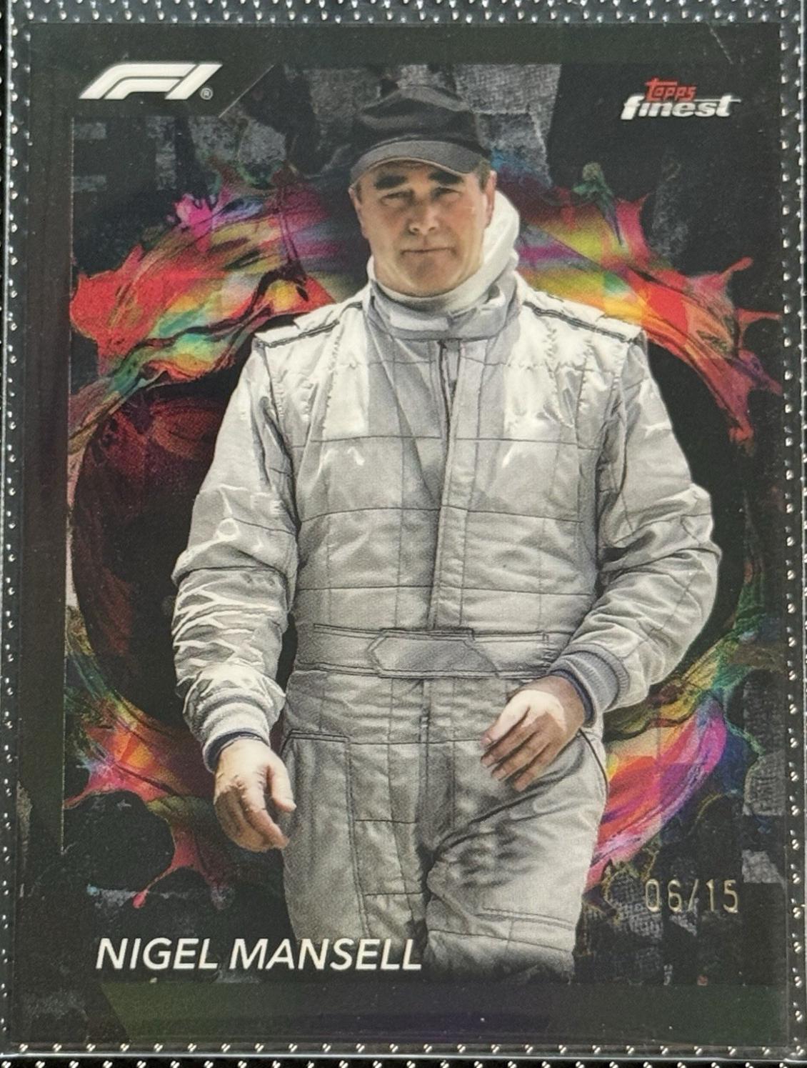 Nigel Mansell [Black Refractor] #275