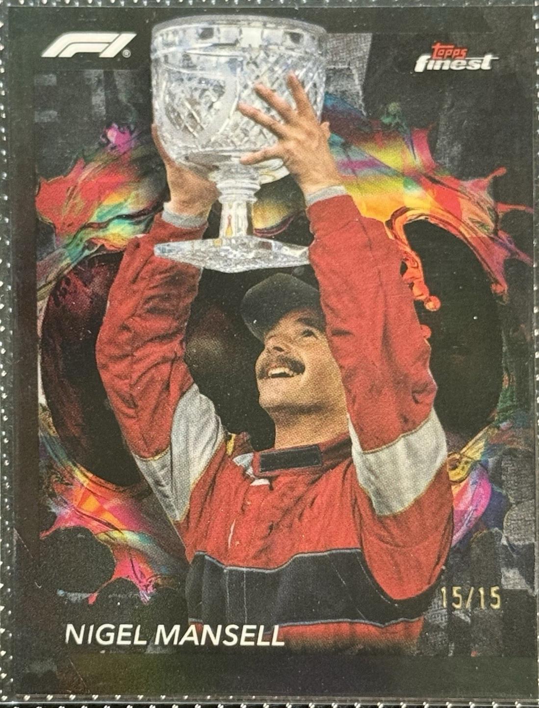 Nigel Mansell [Black Refractor] #293