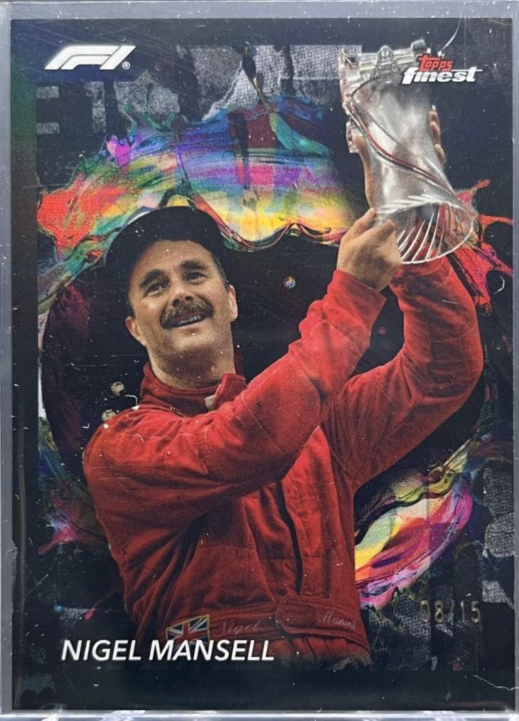 Nigel Mansell [Black Refractor] #300