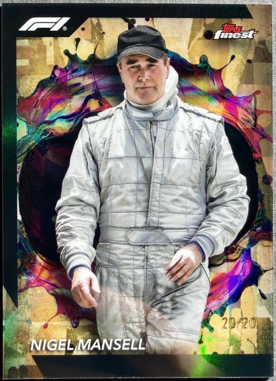 Nigel Mansell [Gold Refractor] #275