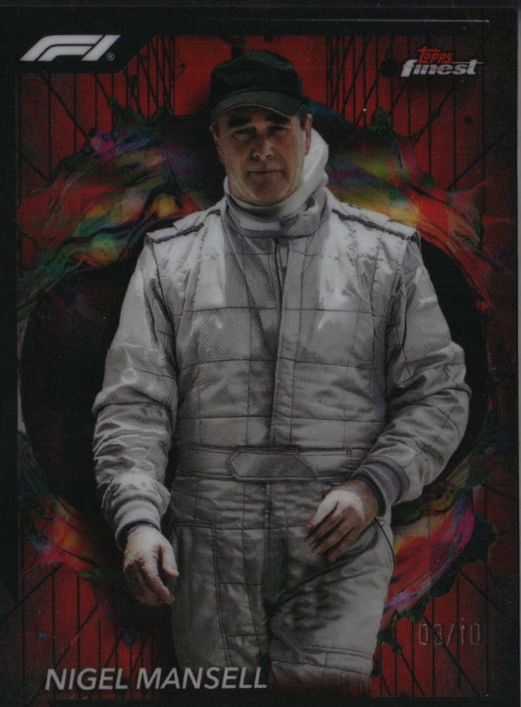 Nigel Mansell [Red Black Vapor Refractor] #275