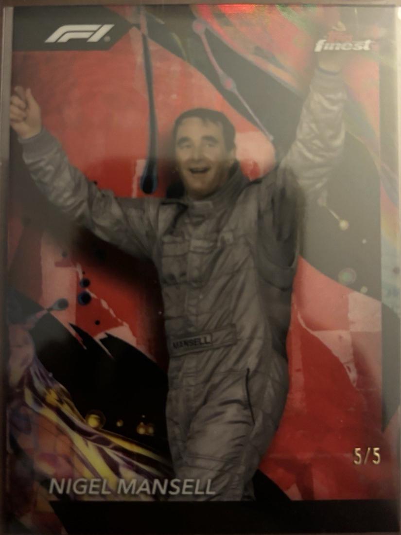 Nigel Mansell [Red Refractor] #185