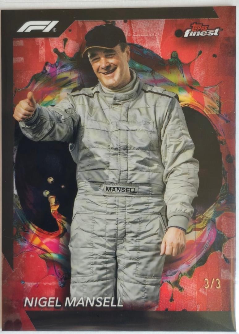 Nigel Mansell [Red Refractor] #280