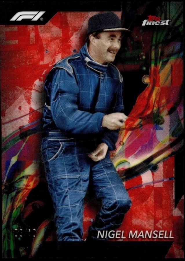 Nigel Mansell [Red Refractor] #75