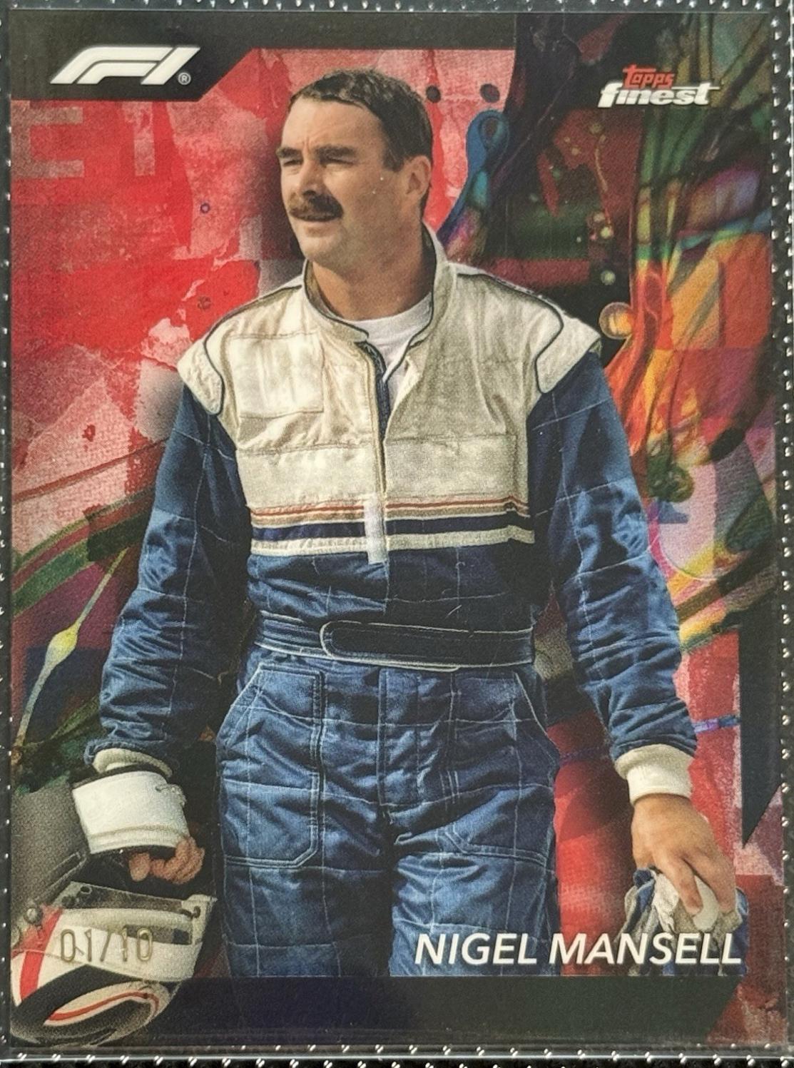 Nigel Mansell [Red Refractor] #85