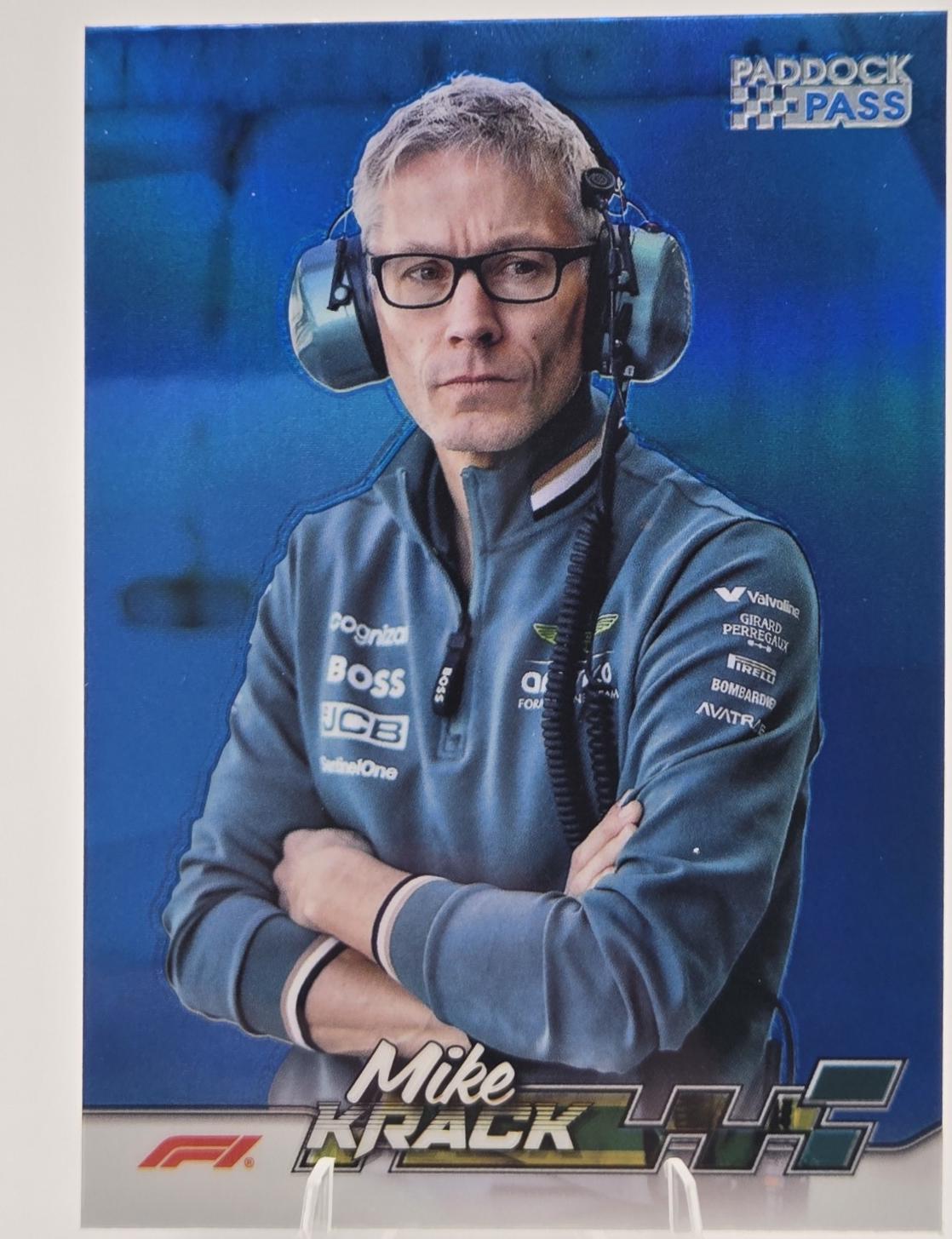 Mike Krack [Blue Foil] #73