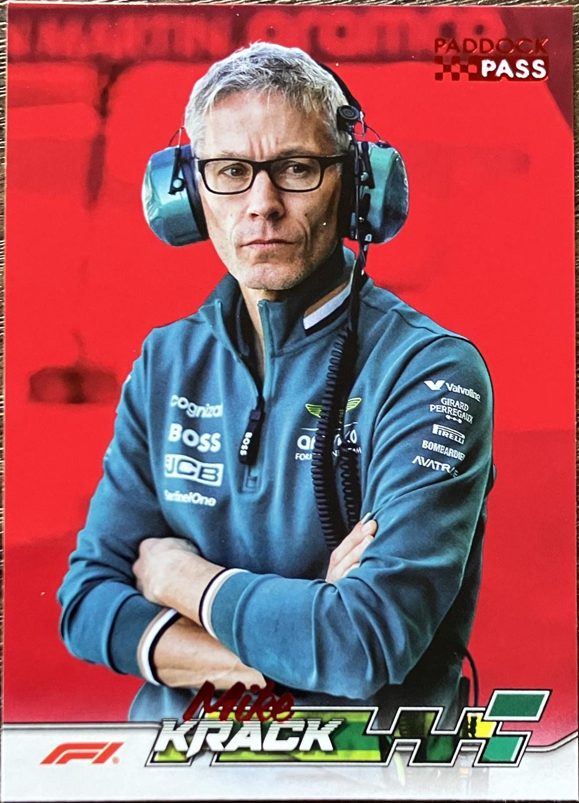 Mike Krack [Red Foil] #73