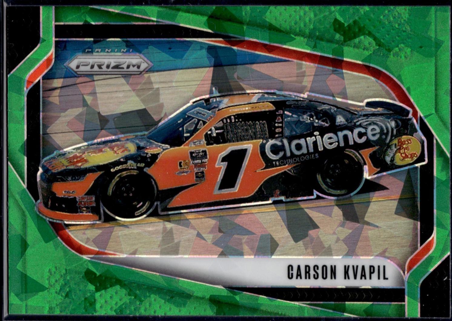 Carson Kvapil [Green Ice] #136