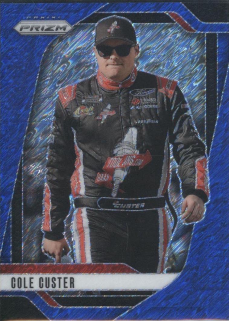 Cole Custer [Blue Shimmer] #24