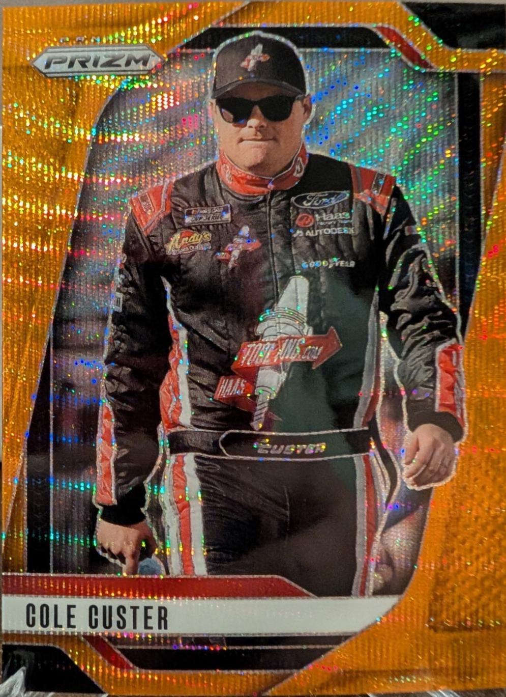 Cole Custer [Orange Wave] #24