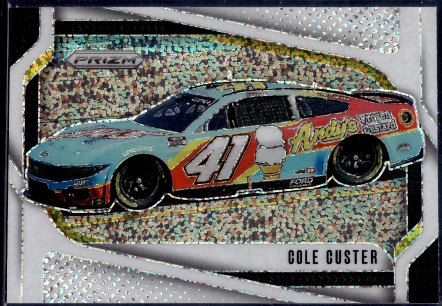 Cole Custer [White Sparkle] #146